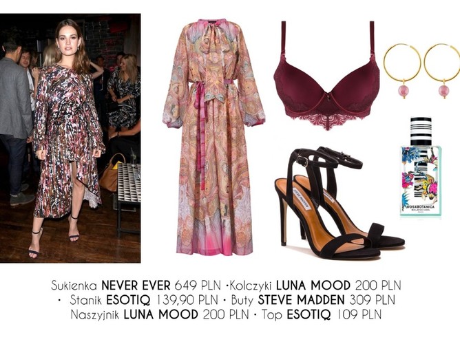 STYLIZACJE inspirowane Lily James