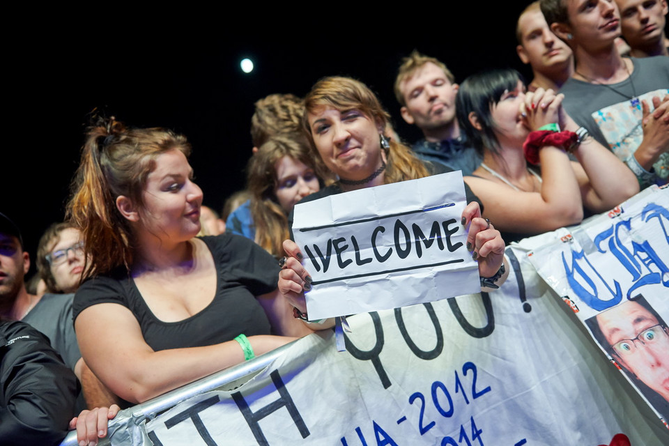 Koncert Linkin Park w Rybniku - publiiczność