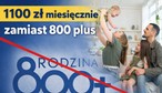 1100 zł miesięcznie zamiast 800 plus, do 25 roku życia dziecka i niezależnie od dochodu – wyższe świadczenie na każde dziecko. Dla kogo?
