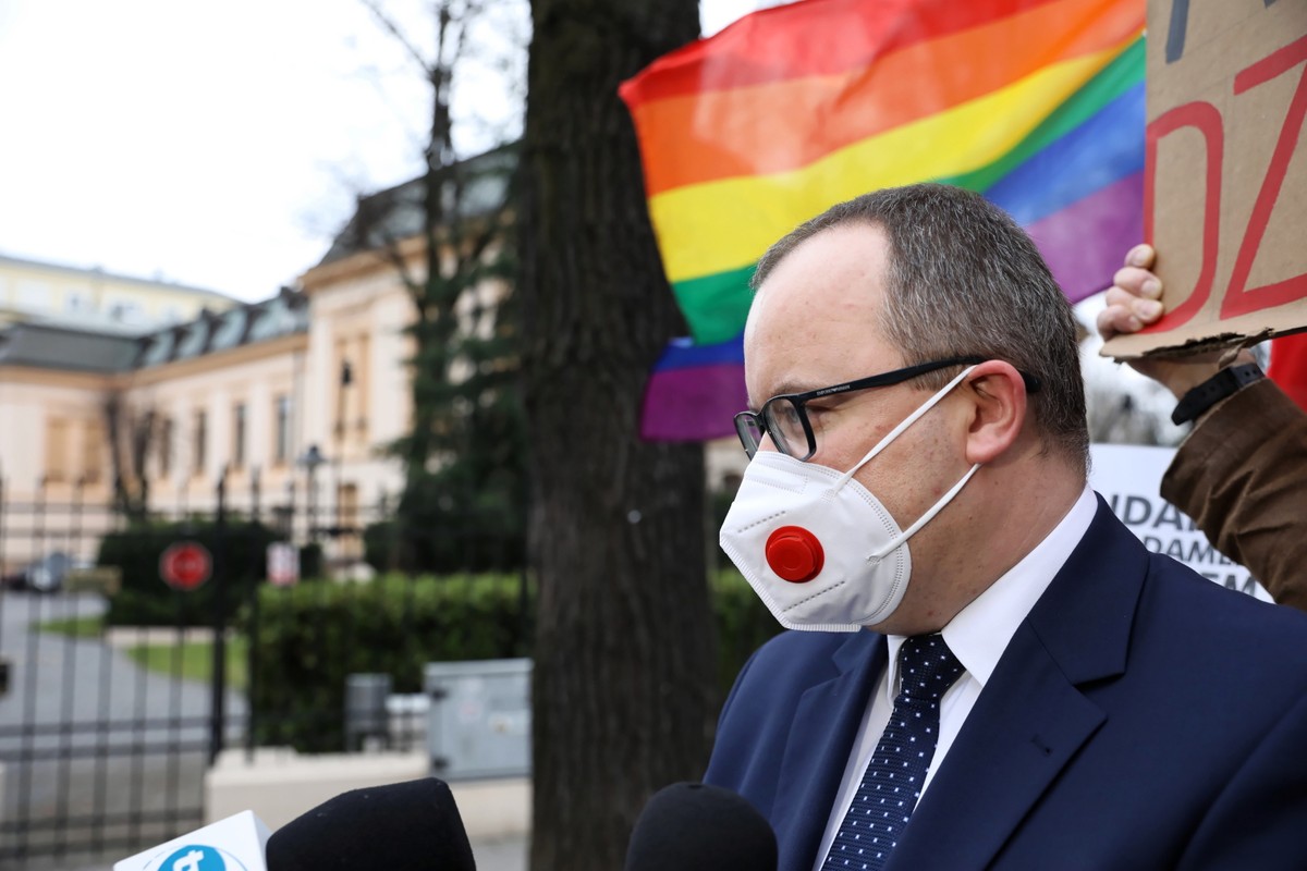 Rzecznik Praw Obywatelskich Adam Bodnar po rozprawie w Trybunale Konstytucyjnym