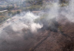 Zapalilo se nisko rastinje u Ljubiću