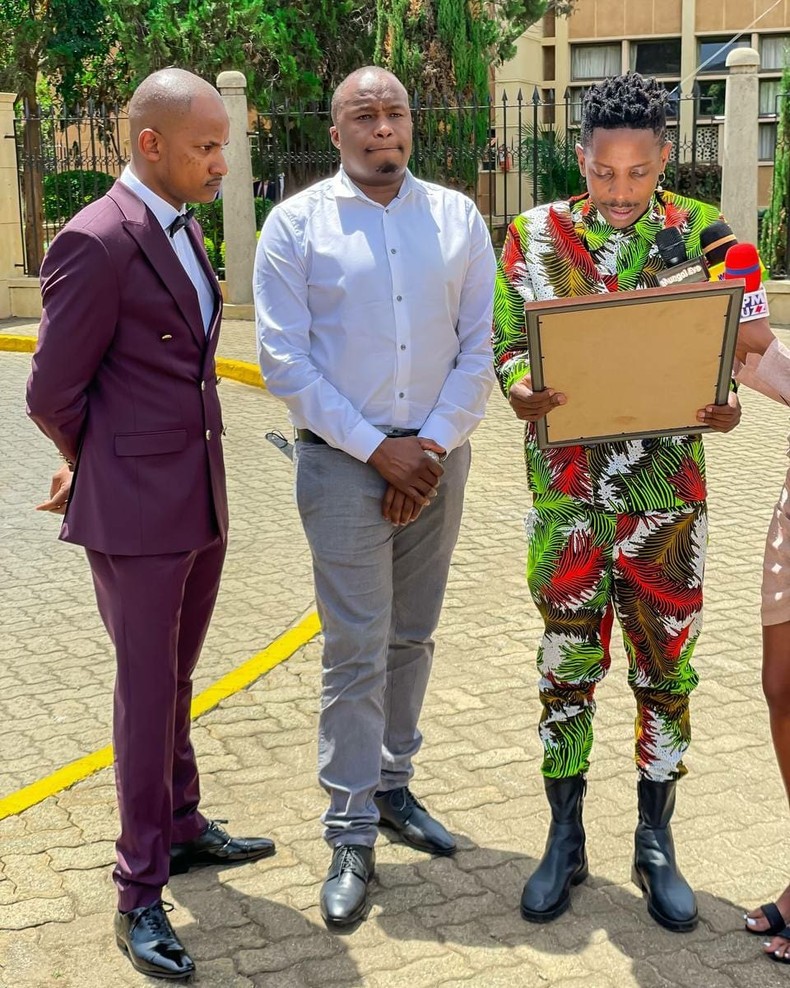 MP Babu Owino, Eric Omond and MP Jaguar (Instagram)