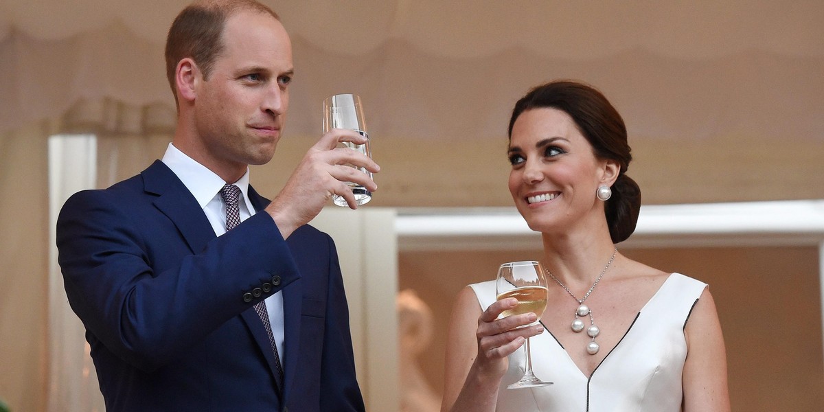 Księżna Kate i książę William w Polsce