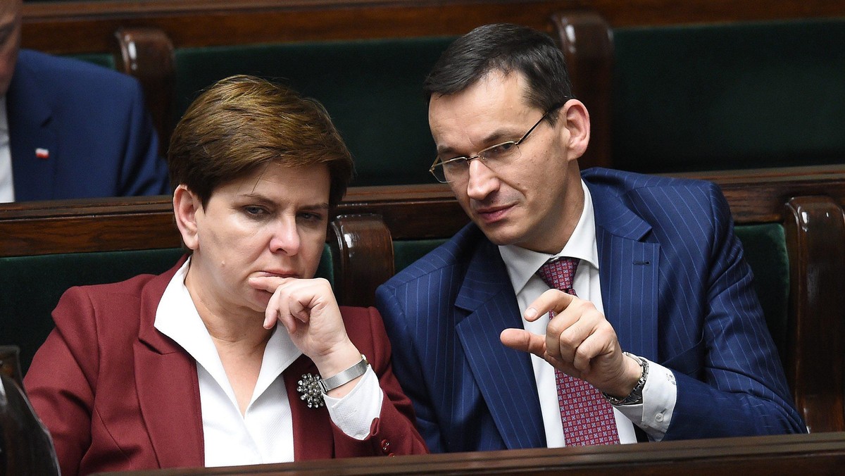 Beata Szydło, Mateusz Morawiecki