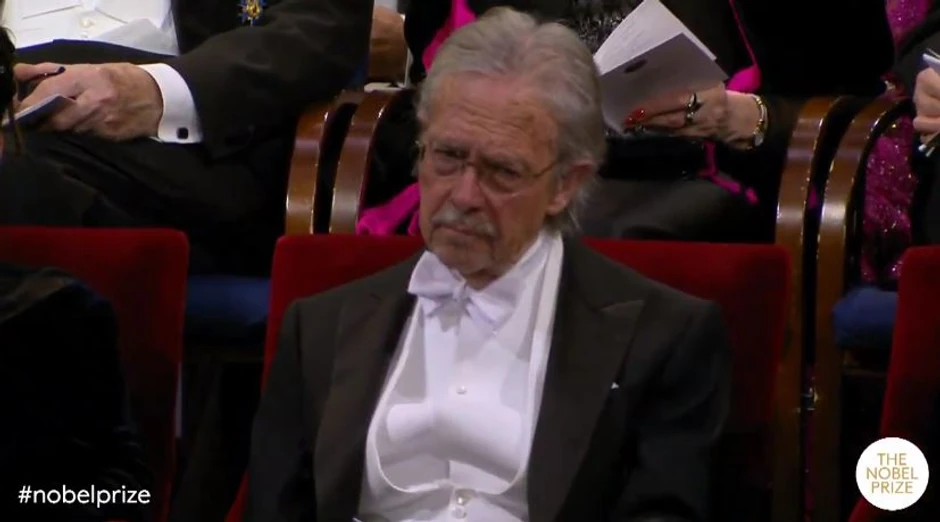 Handke na dodeli Nobelove nagrade