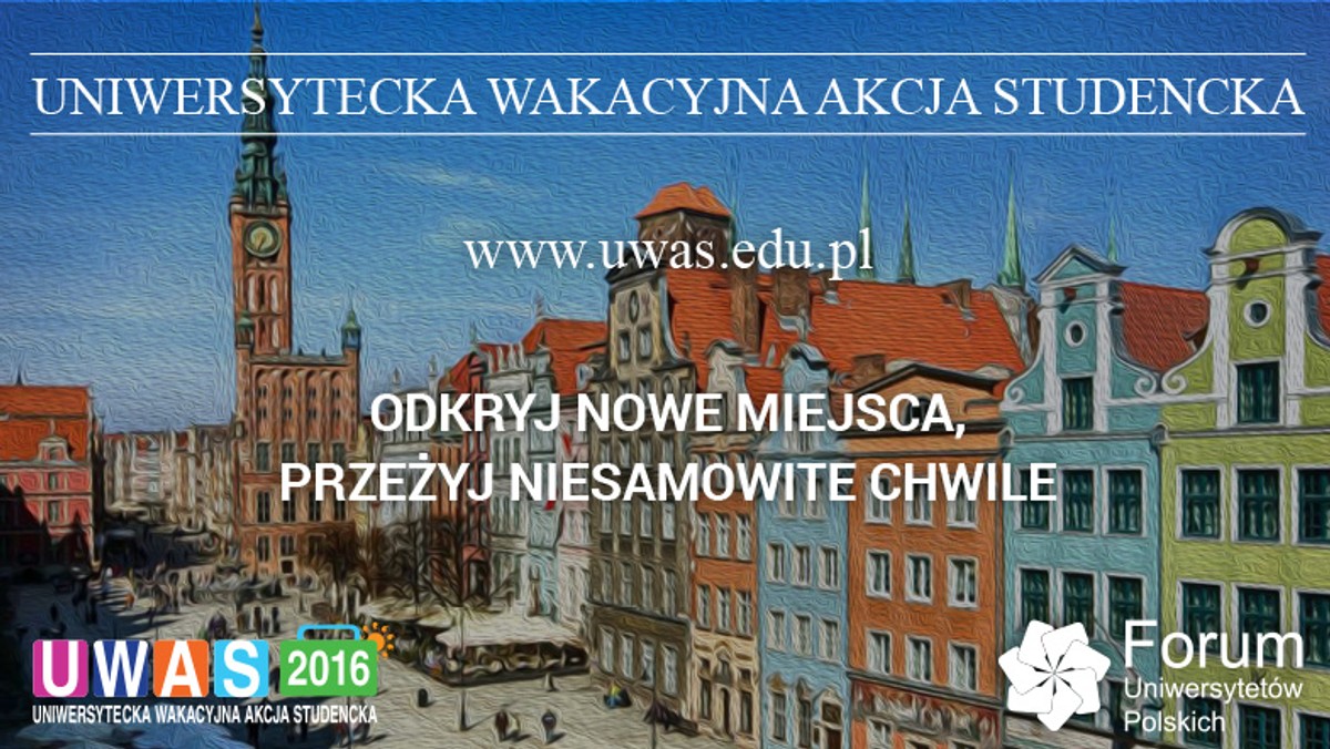 Forum Uniwersytetów Polskich, zrzeszające samorządy studenckie dwudziestu uniwersytetów, przygotowało Uniwersytecką Wakacyjną Akcję Studencką. Projekt ma ułatwić studentom letnie podróże do największych polskich miast.