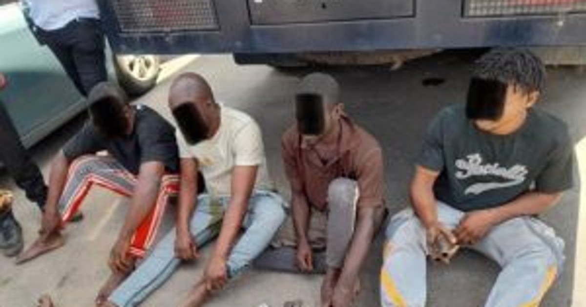 Police arrest 4 suspected carjackers terrorising residents of Lagos - Vimarsana News