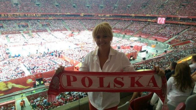 Ujęcie z Euro 2012. Kibicuję naszym na Stadionie Narodowym, fot. archiwum prywatne