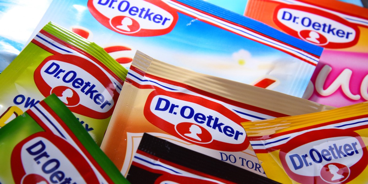 Dziś firma Dr. Oetker najbardziej kojarzona jest z produkcją żywności