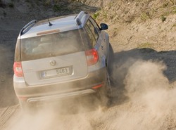 Ostatnie testy Skody na filmie