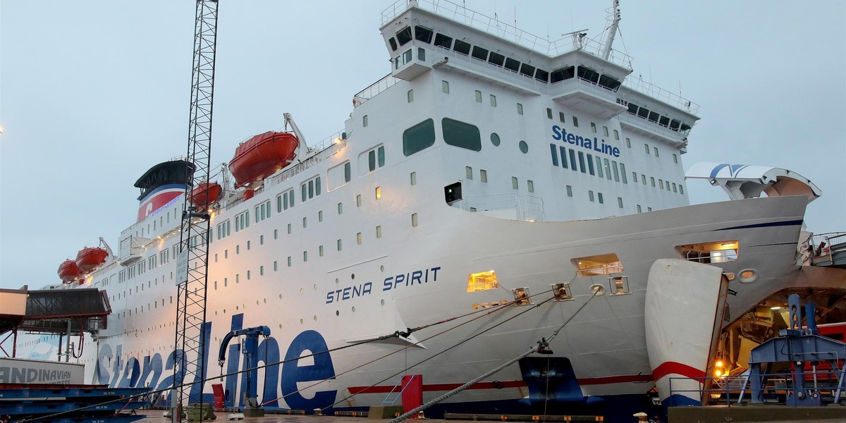 Wypadek na promie Stena Spirit.