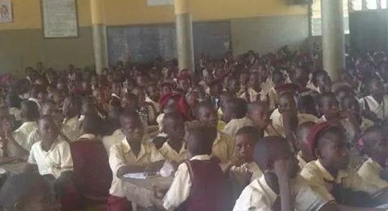 Students of Igbonla Model College