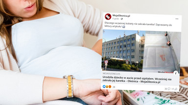 Ciężarna "ledwo stała", karetka nie zabrała jej do szpitala. "Powiedzieli, że nie są taksówką" 