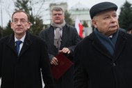 Mariusz Kamiński, Maciej Wąsik i Jarosław Kaczyński