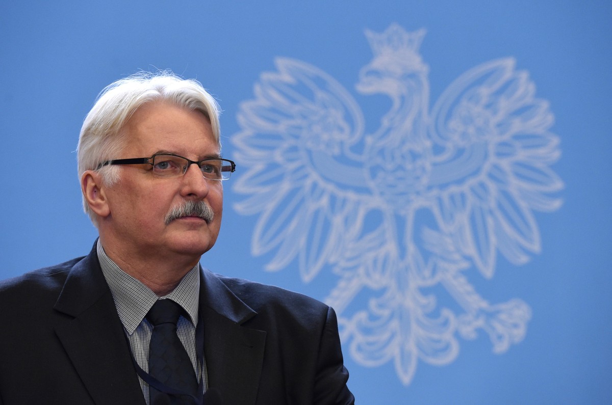 Minister spraw zagranicznych Witold Waszczykowski