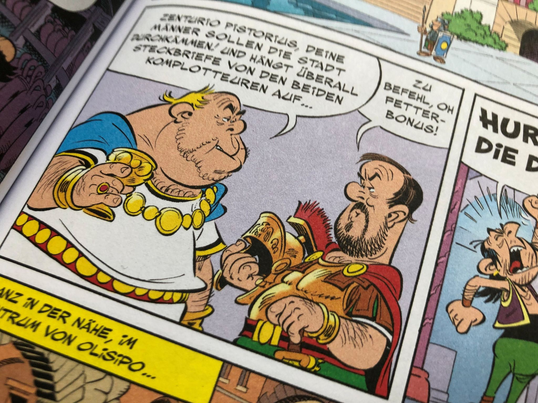 Pistorius im neuen Asterix-Comic - Zenturio trägt seinen Namen