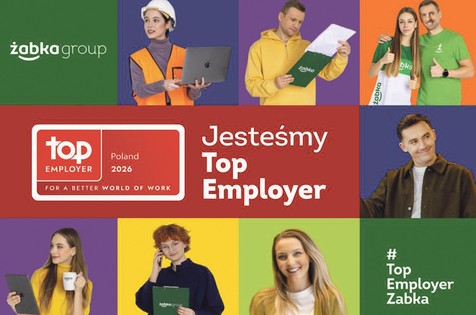 Nowoczesny HR w praktyce. Grupa Żabka potwierdza pozycję Top Employera