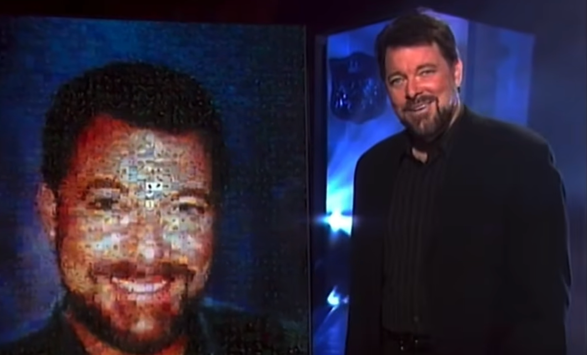 Americký herec Jonathan Frakes bol moderátorom relácie Verte neverte. 
