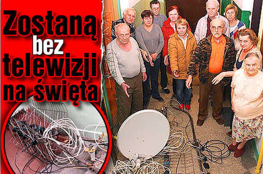 Nie mamy telewizji na święta!