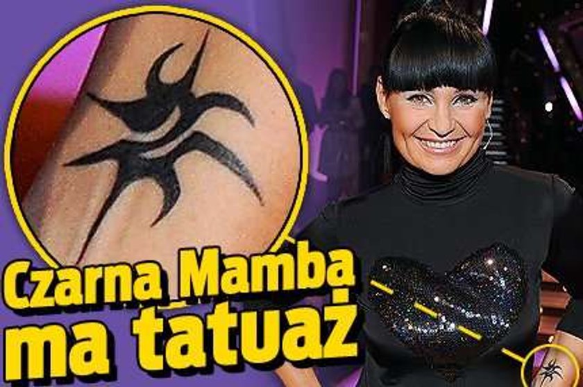 Czarna Mamba ma tatuaż! FOTO