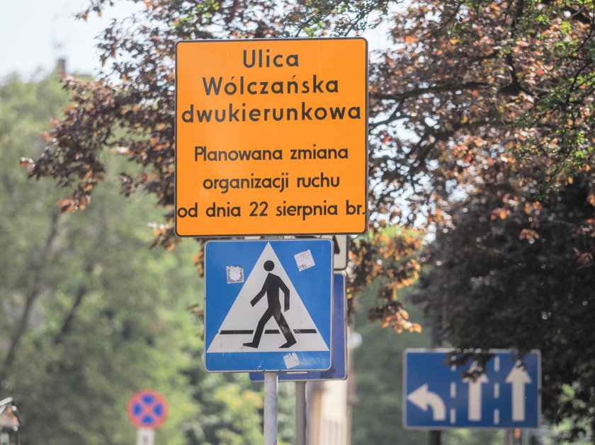 Uważaj! Wólczańska i 6 Sierpnia w Łodzi są dwukierunkowe