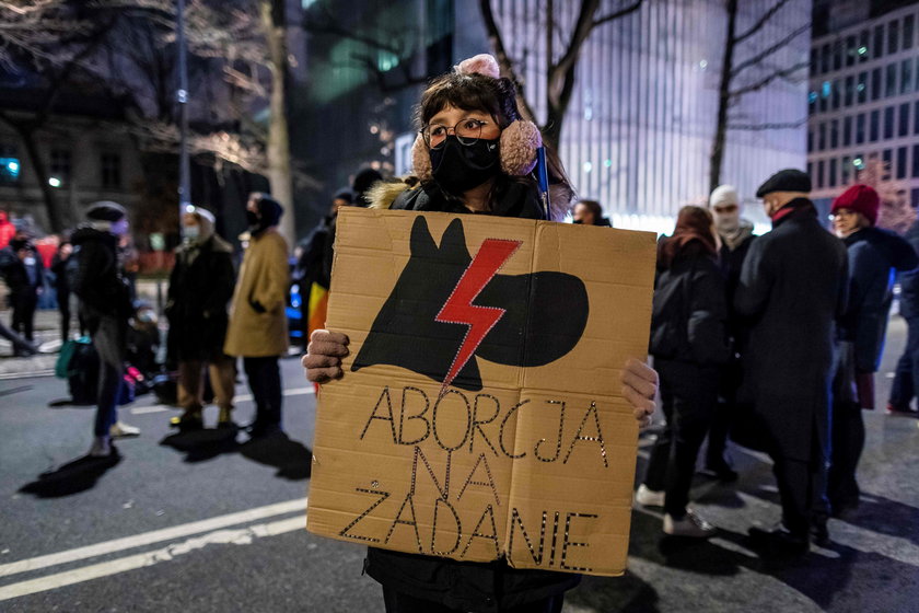 "Kartonowy" protest - zobacz, co działo się w Polsce po publikacji uzasadnienia wyroku