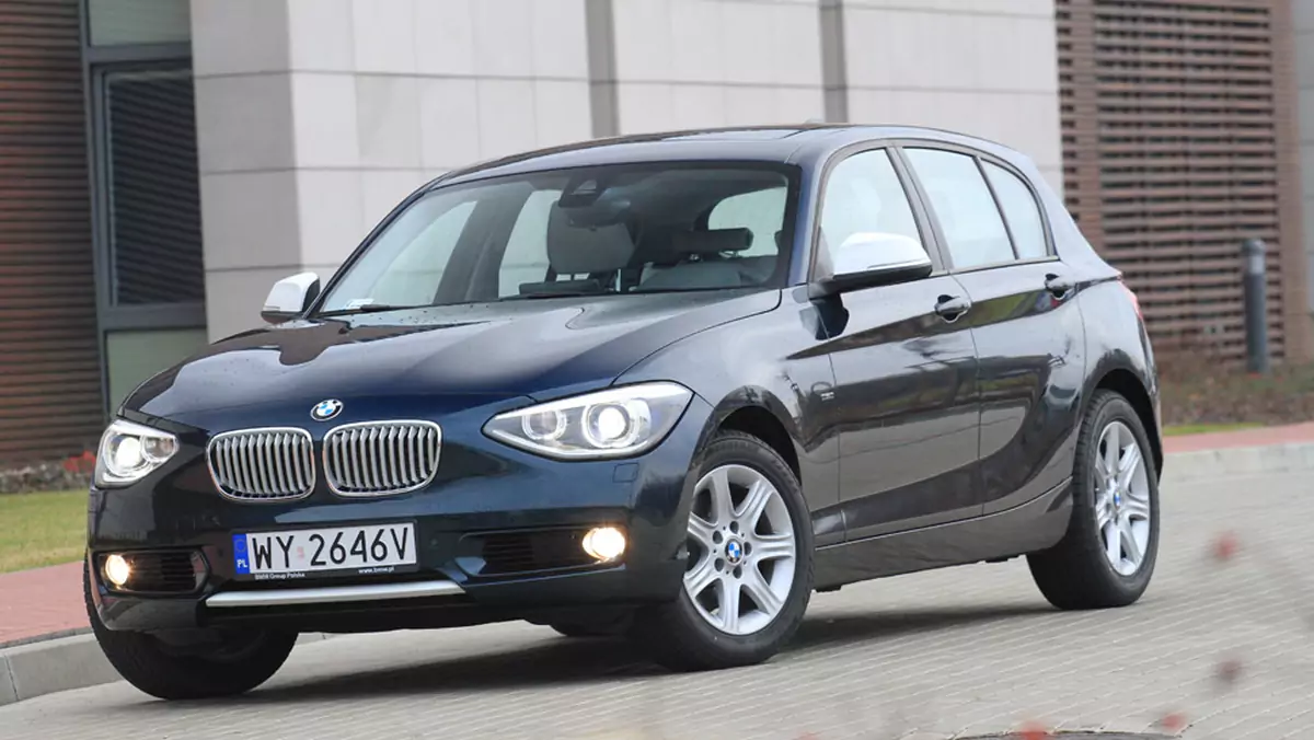 BMW 120d: zwraca uwagę przechodniów