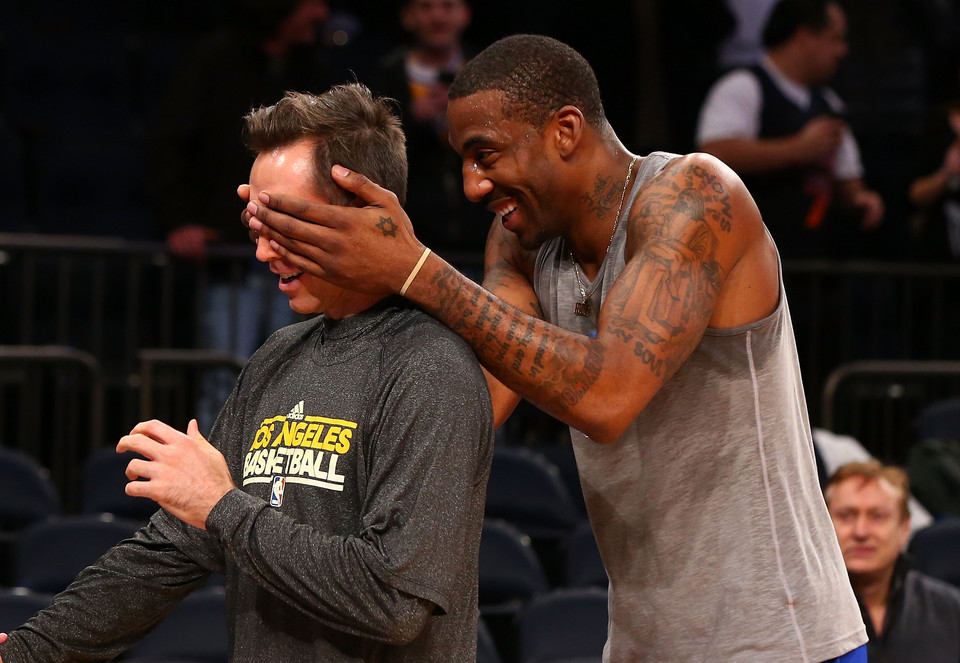 Amar'e Stoudemire, Steve Nash / fot. Getty Images