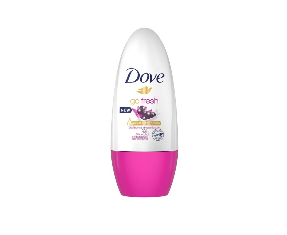 Dove Go Fresh acai bogyó és vízililiom illatú golyós izzadásgátló 1 169 Ft/50 ml (23.38 Ft/1ml)