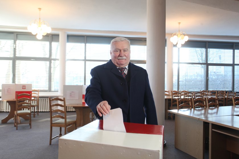 Lech Wałęsa poparł Pawła Adamowicza