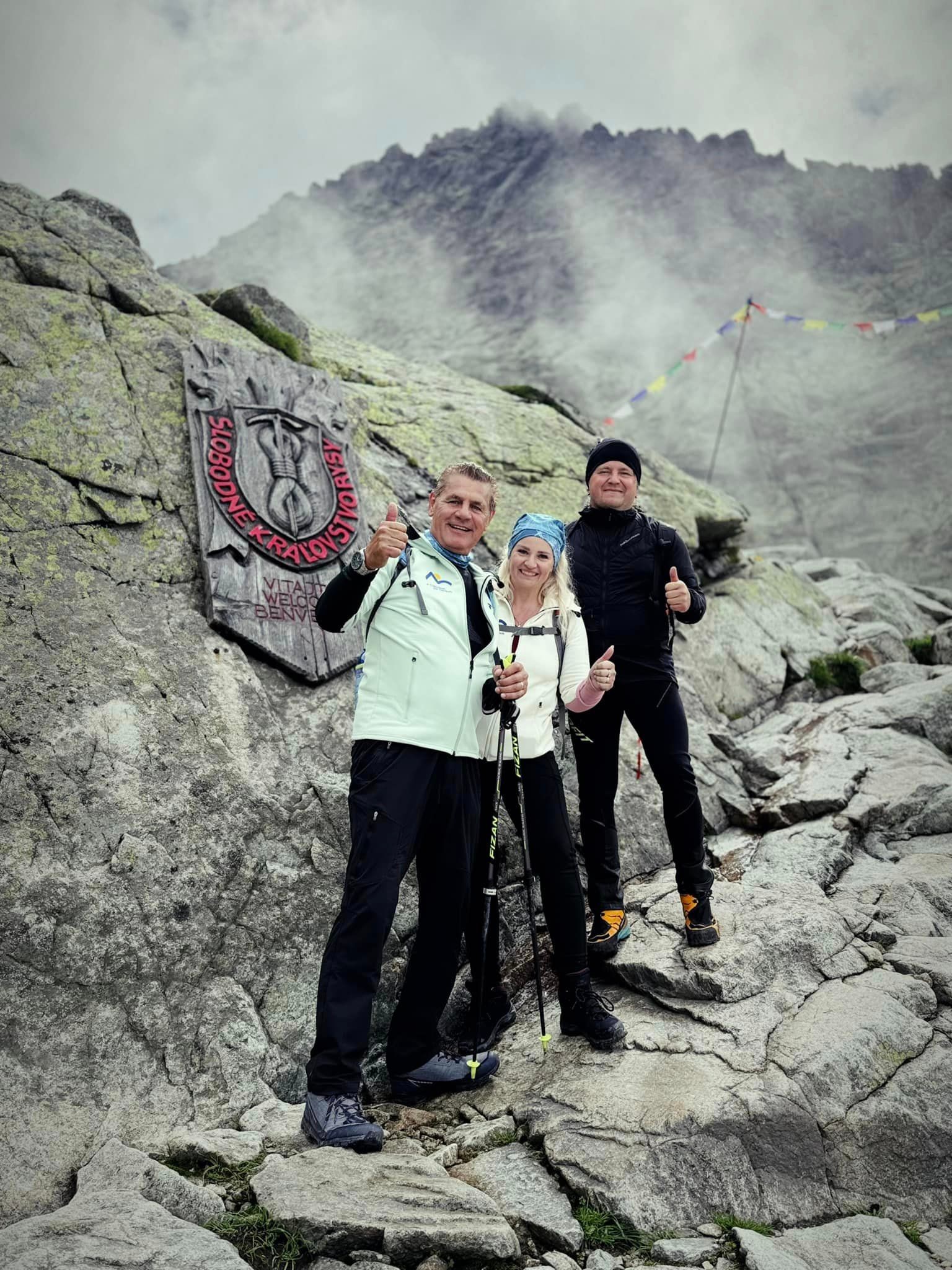 Manželia Otto Weiter a Petra Maxin zdolali spolu s Tribulom Rysy.