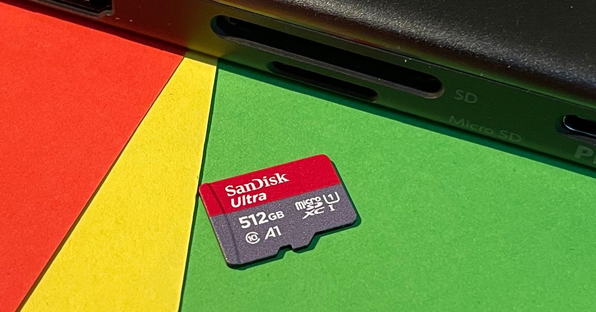 Sandisk Ultra 512 GByte im Test MicroSDKarte mit konstant hoher
