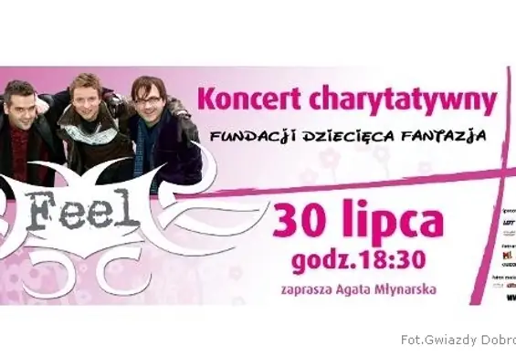 Nie przegap! 30 lipca koncert charytatywny Feela!