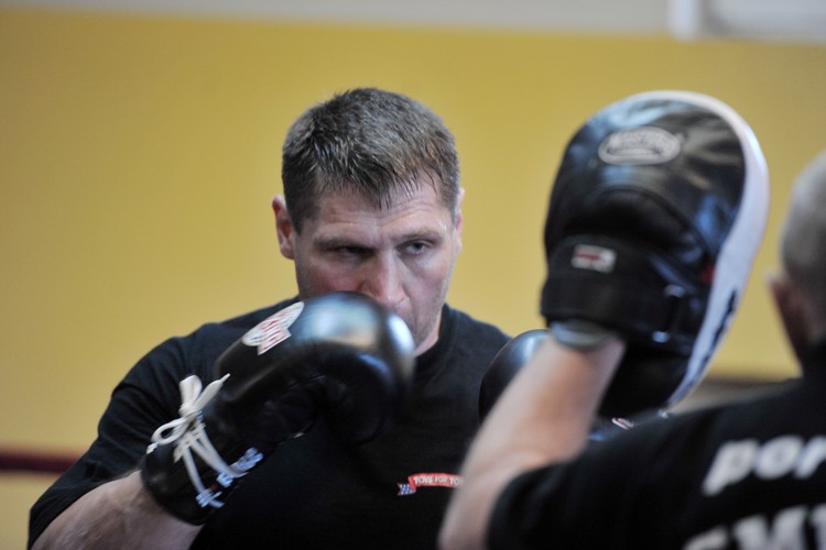 Tak Andrzej Gołota szykuje się na Przemysława Saletę