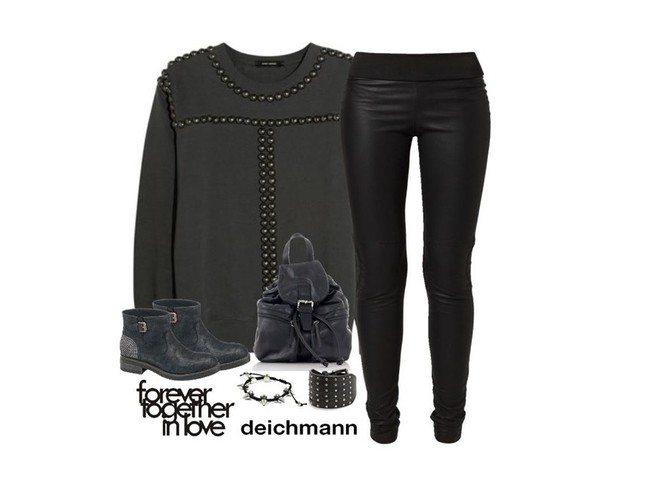 Jesienne stylizacje z czernią w roli głównej - propozycje Domodi.pl