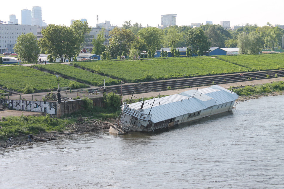 "Warszawski Titanic" w Wiśle