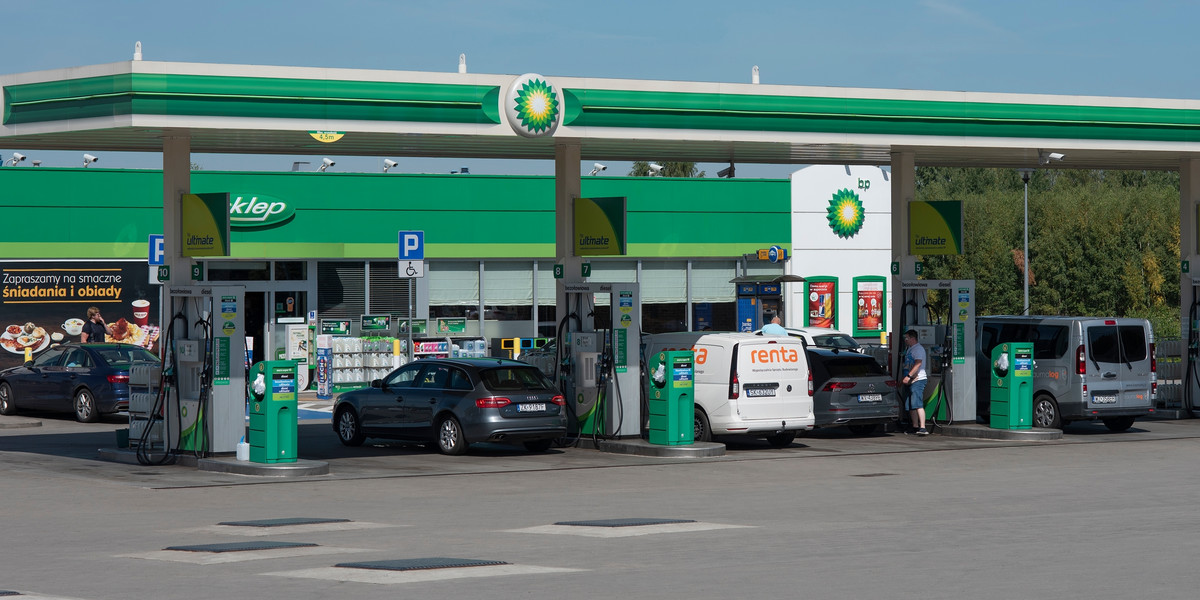 Stacja BP w Warszawie