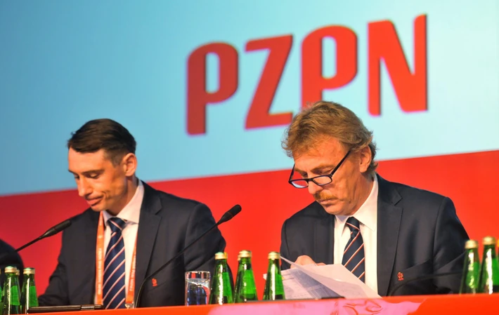 Maciej Sawicki i Zbigniew Boniek