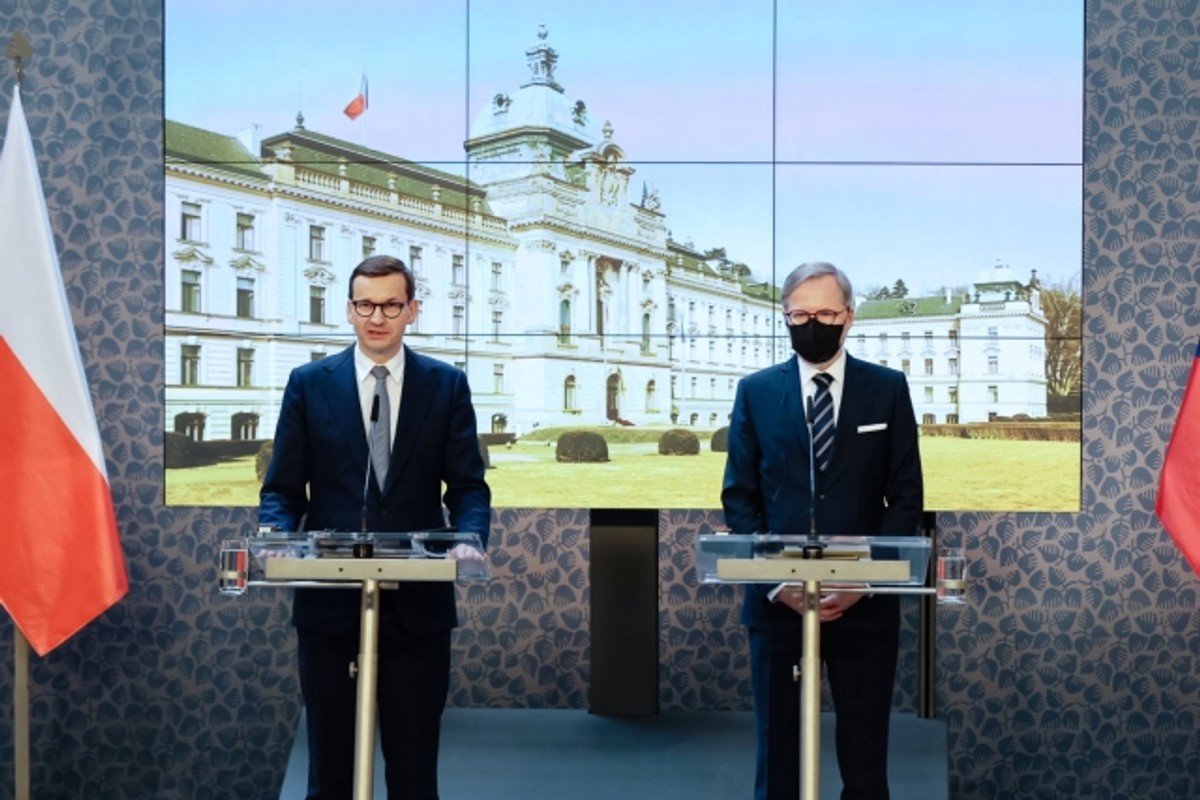 Mateusz Morawiecki, Petr Fiala