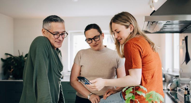 Noah Berlatsky (not pictured) says his 20-year-old daughter lives at home with him and his wife to save money, and it works out well for all of them.Getty Images
