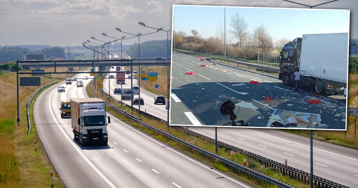 Autostrada A4. Kierowcy przecierali oczy ze zdumienia. Na trasie... kurczaki