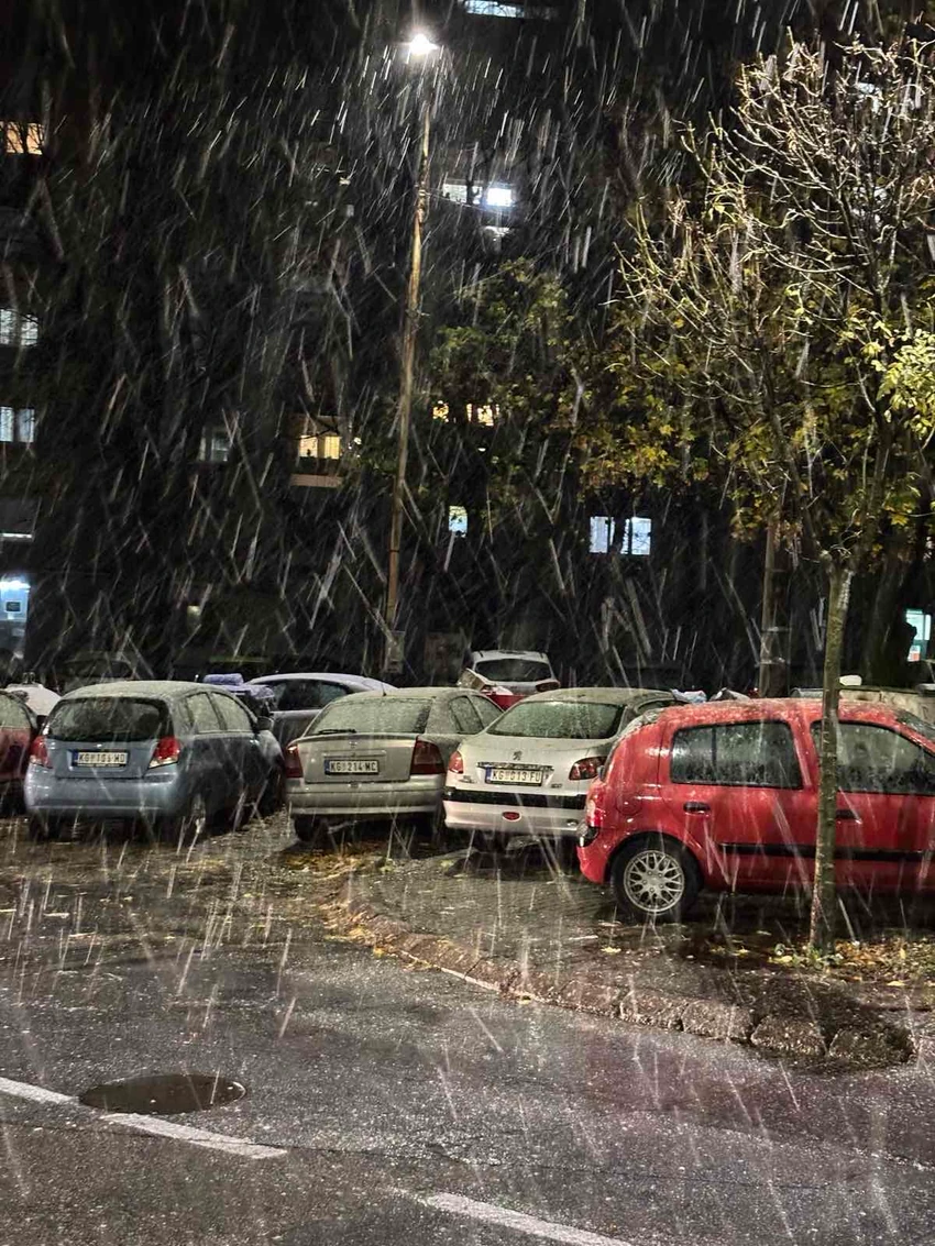 Sneg u Kragujevcu