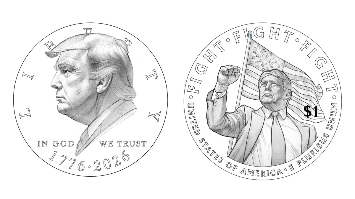 Kontrowersyjna moneta z wizerunkiem Trumpa. Jest potwierdzenie
