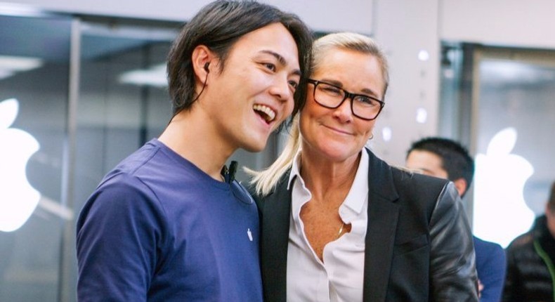 Angela Ahrendts, Apple's Senior Vice President of Retail