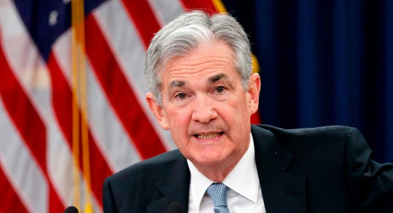 In this March 21, 2018, file photo, Federal Reserve Chairman Jerome Powell speaks following the Federal Open Market Committee meeting in Washington. The Federal Reserve releases minutes from the March meeting of its policymakers on Wednesday, April 11.Carolyn Kaster/AP