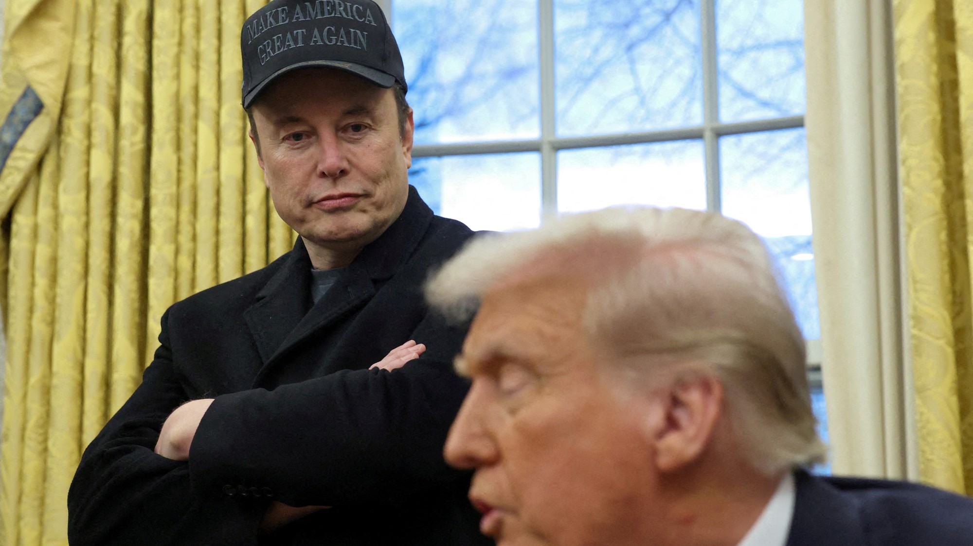 Elon Musk a Donald Trump