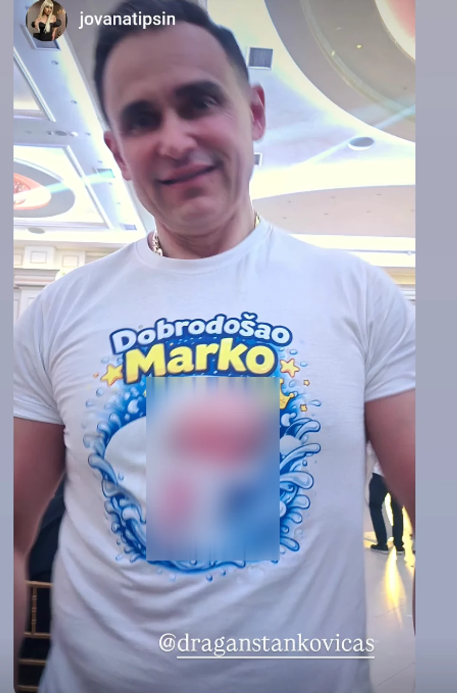 Dragan Stanković slavi rođenje unuka