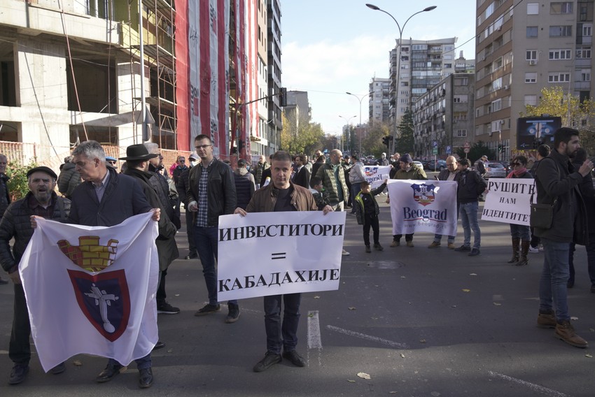 Protest Južni Bulevar