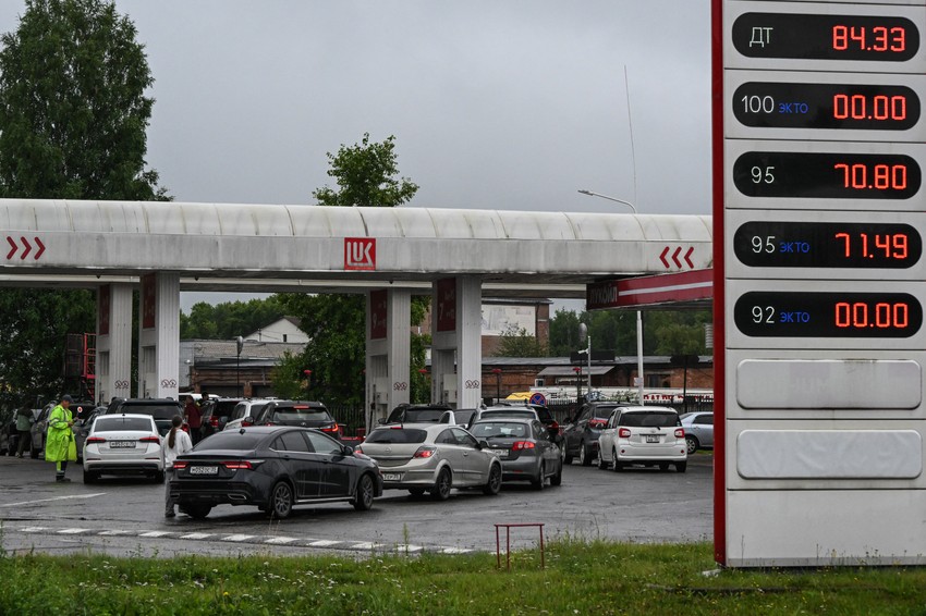 Nestašica goriva u Rusiji