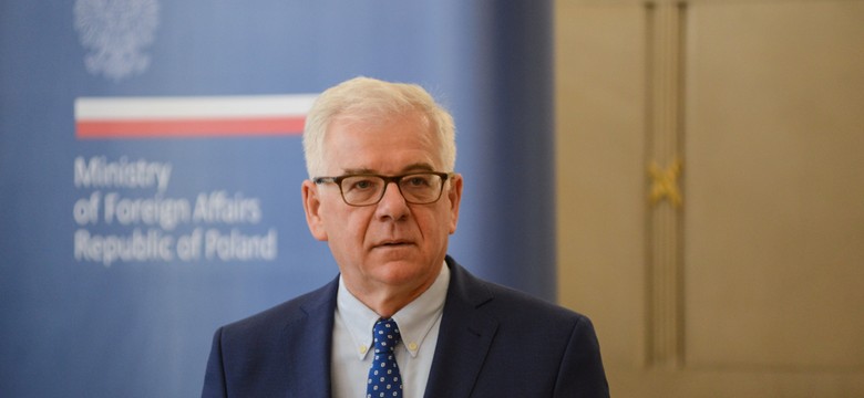 Jacek Czaputowicz o "pozytywnym geście" wobec Polski